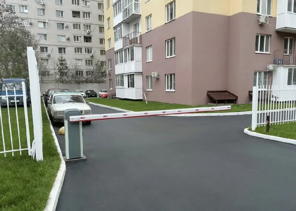 Автоматический шлагбаум ASB6000 Саратов, ул. Лунная